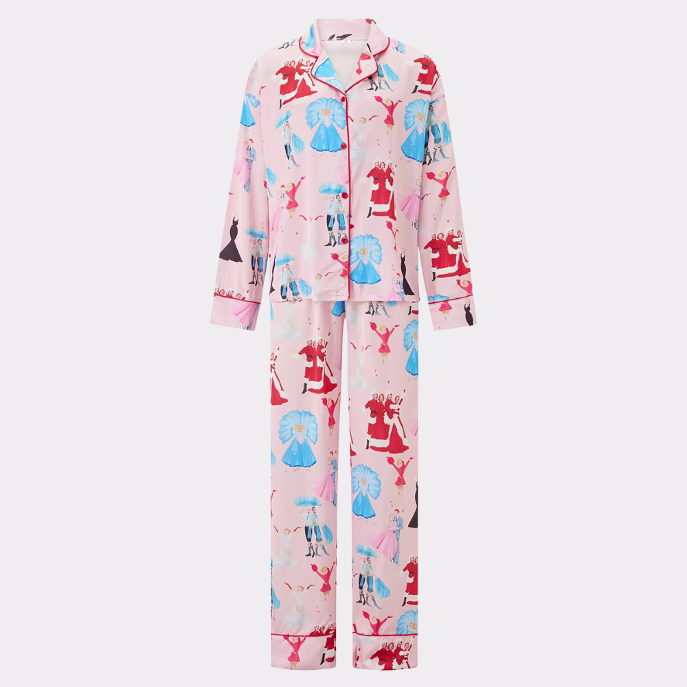 Fairytale Print Long Sleeve PJ Set