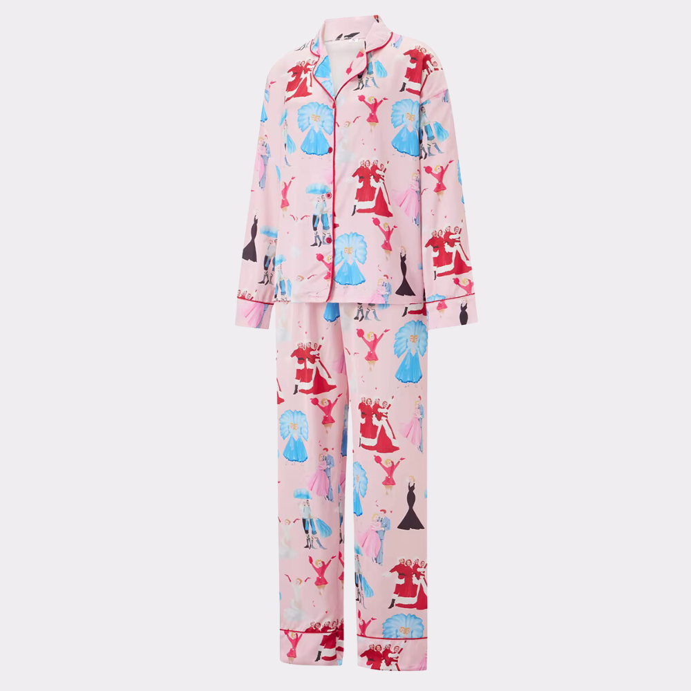 Fairytale Print Long Sleeve PJ Set