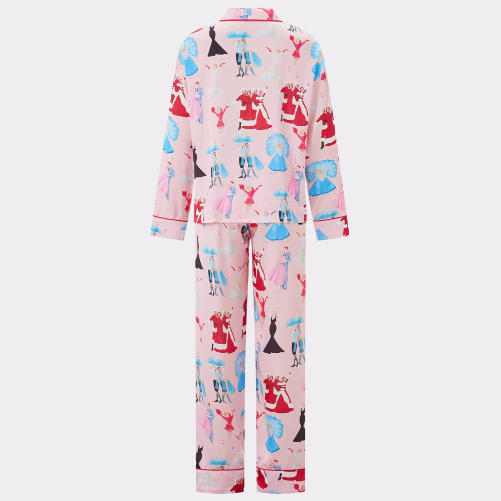 Fairytale Print Long Sleeve PJ Set