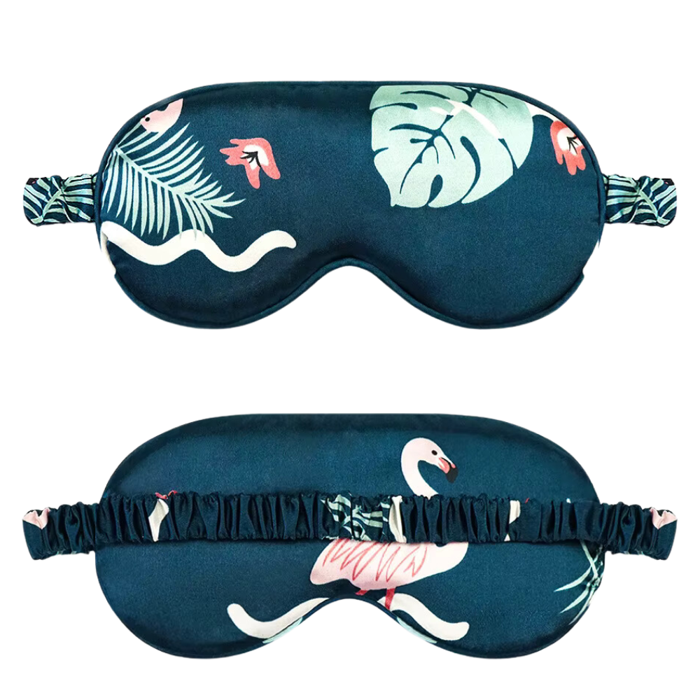 Swan Print Sleeping Mask