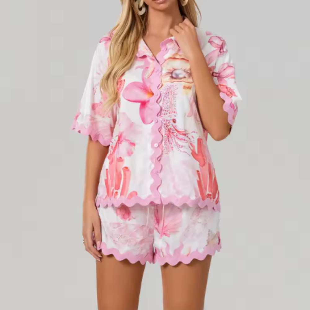 Floral PJ Set