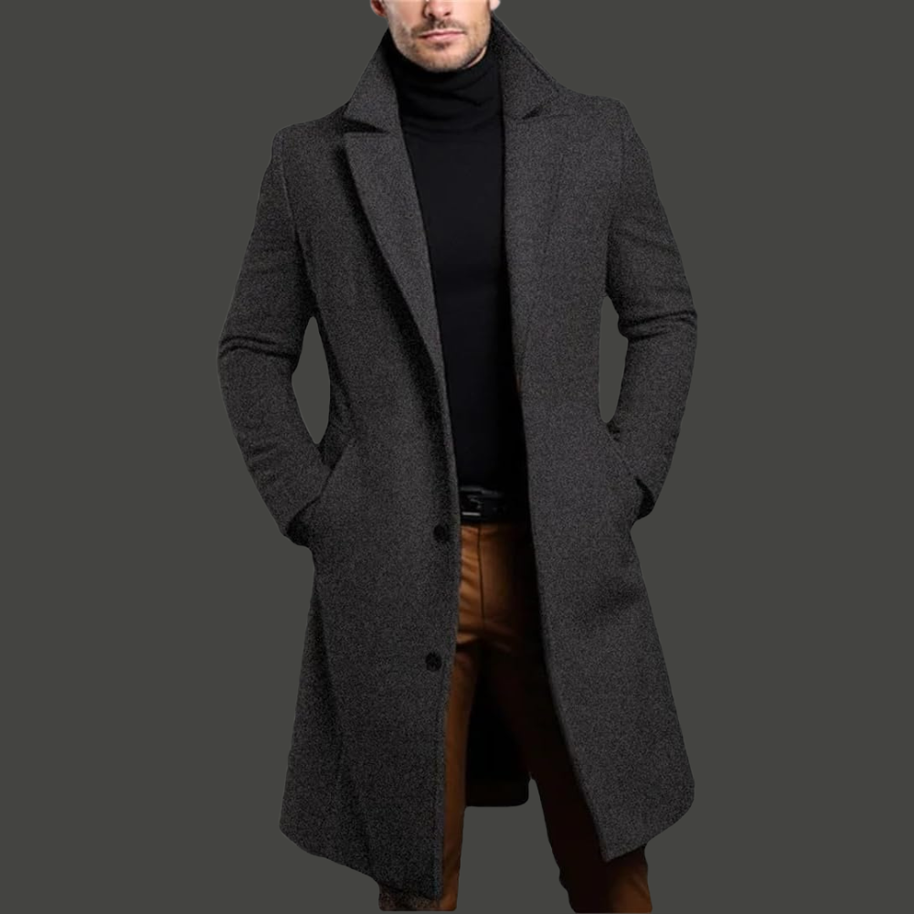 High-Quality Woolen Coat For Men