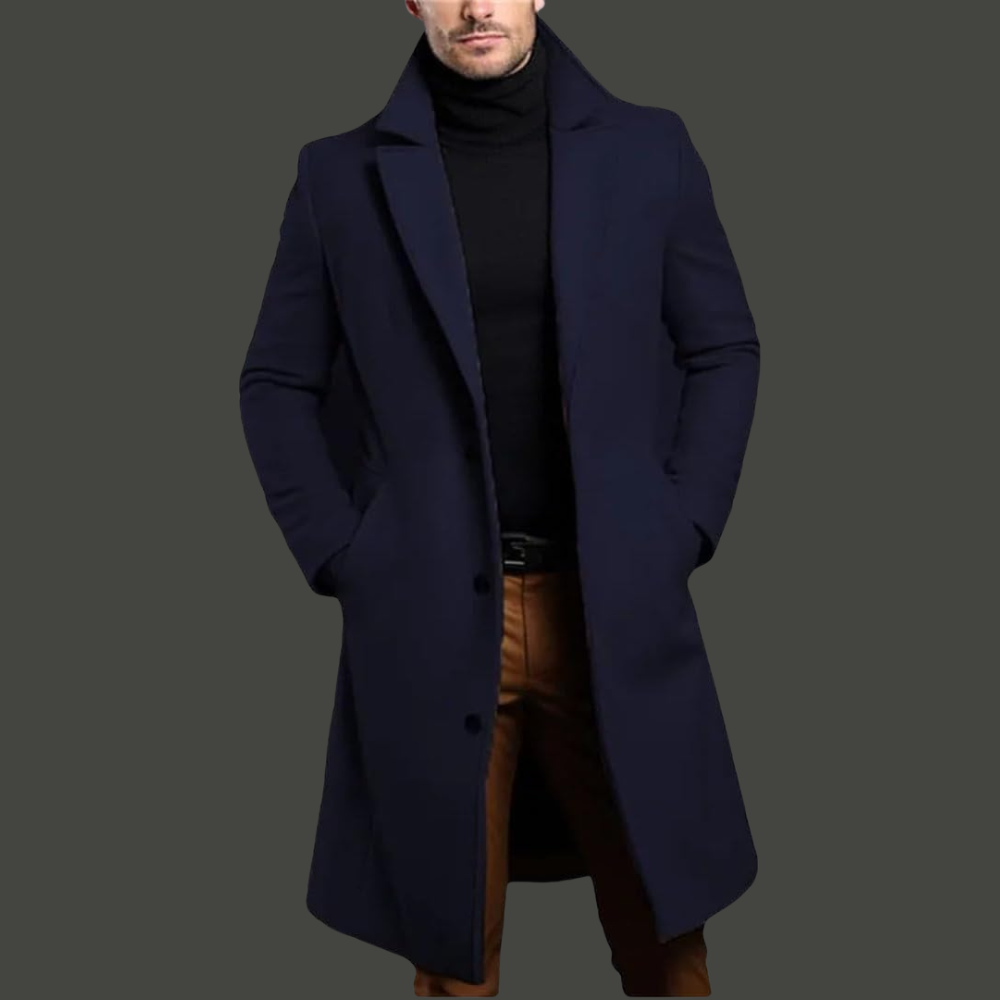 High-Quality Woolen Coat For Men