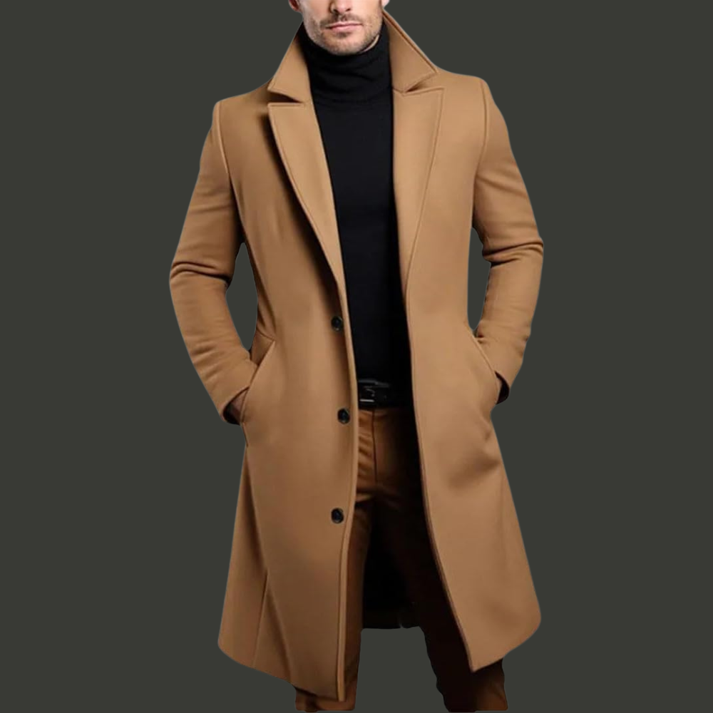 High-Quality Woolen Coat For Men