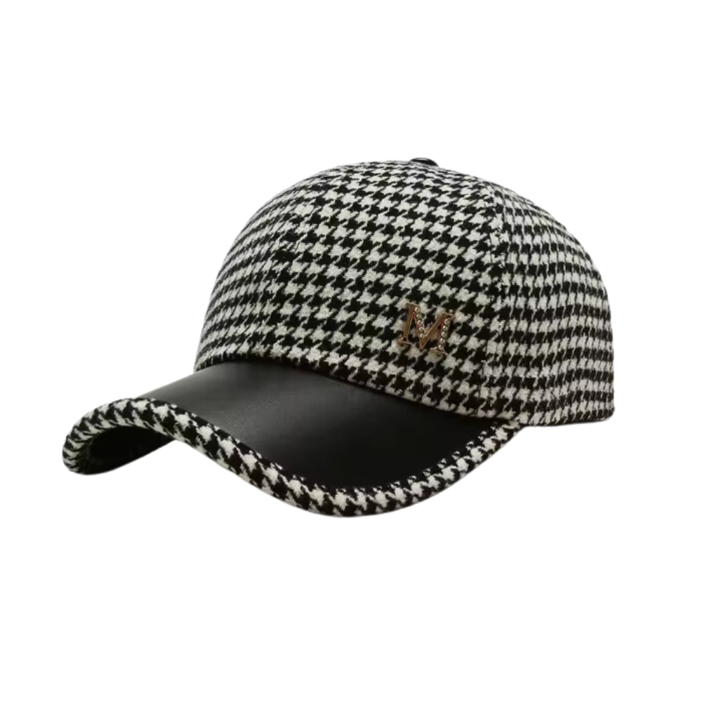 Houndstooth Cap