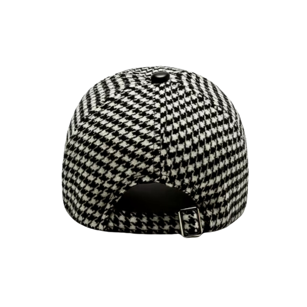 Houndstooth Cap