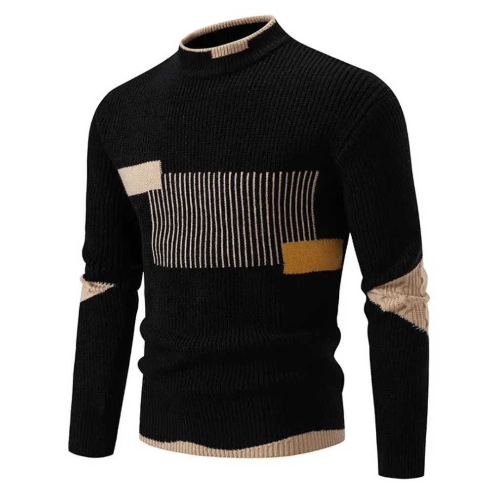 Men's Knitted Sweater Soft Cotton Blend