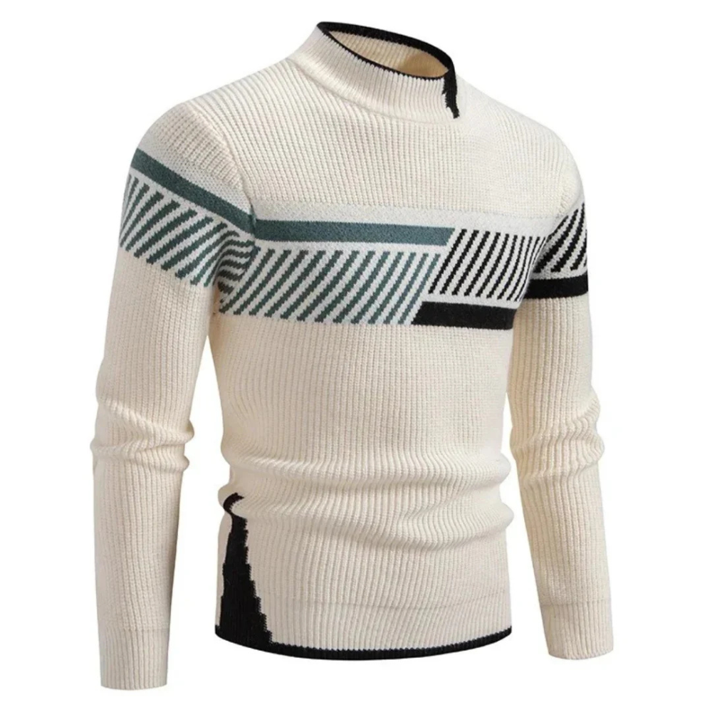 Men's Knitted Sweater Soft Cotton Blend