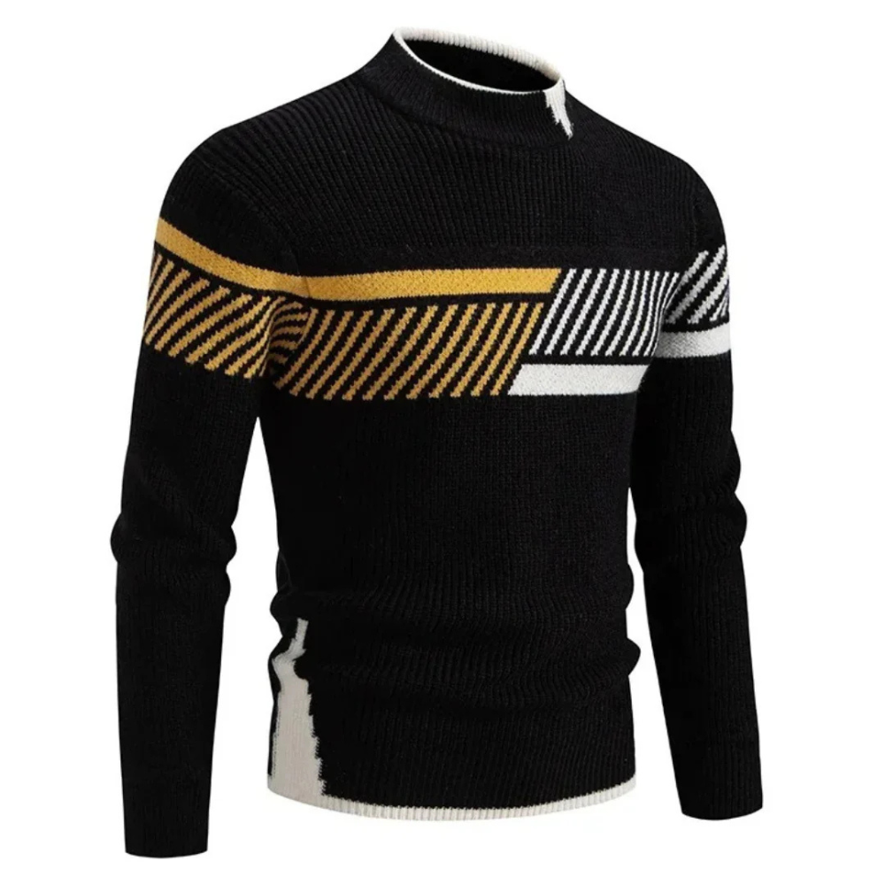 Men's Knitted Sweater Soft Cotton Blend