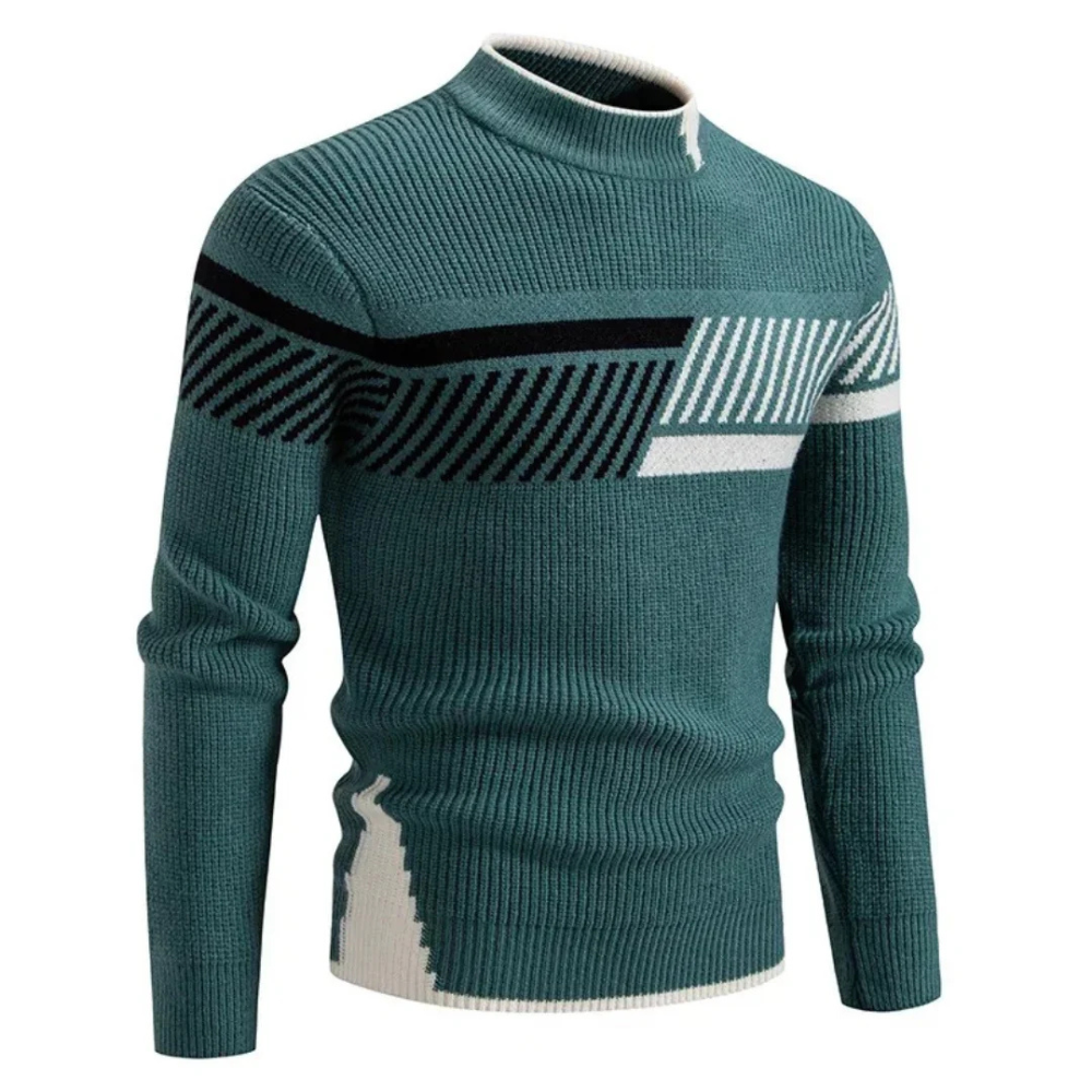 Men's Knitted Sweater Soft Cotton Blend