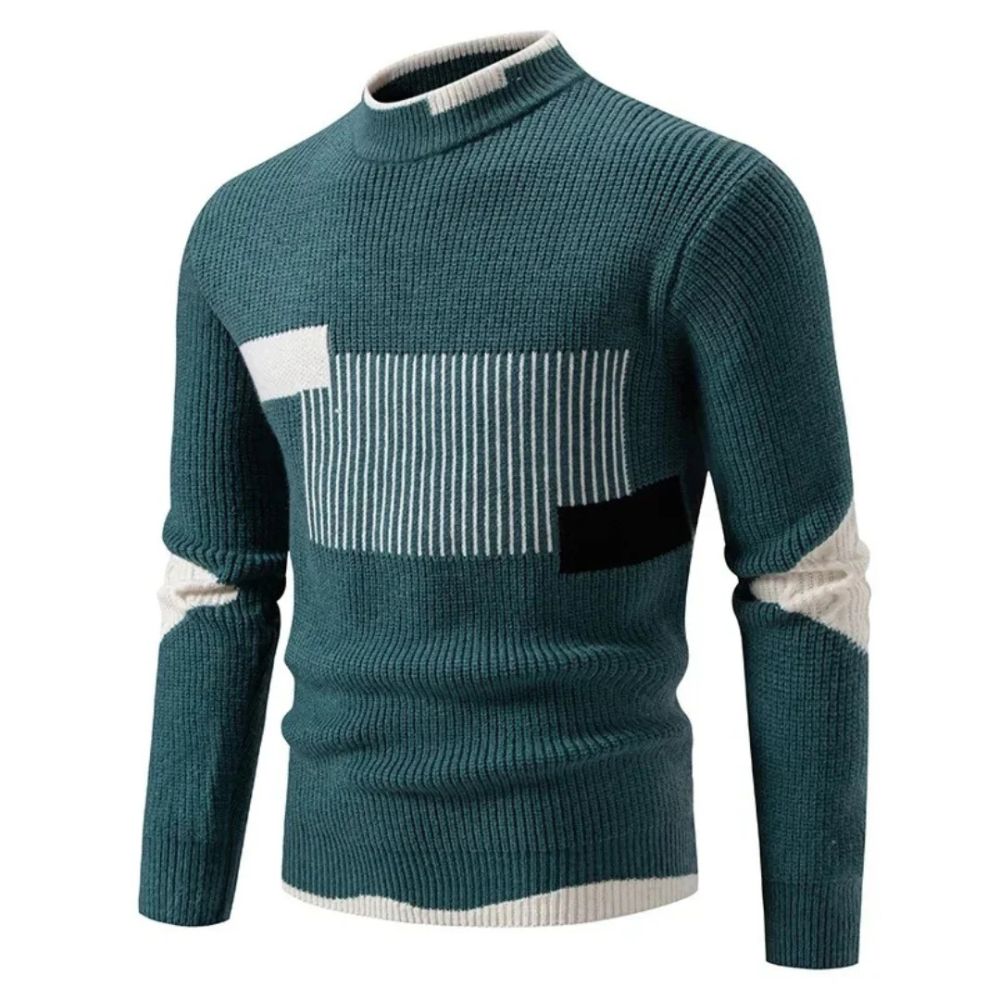 Men's Knitted Sweater Soft Cotton Blend