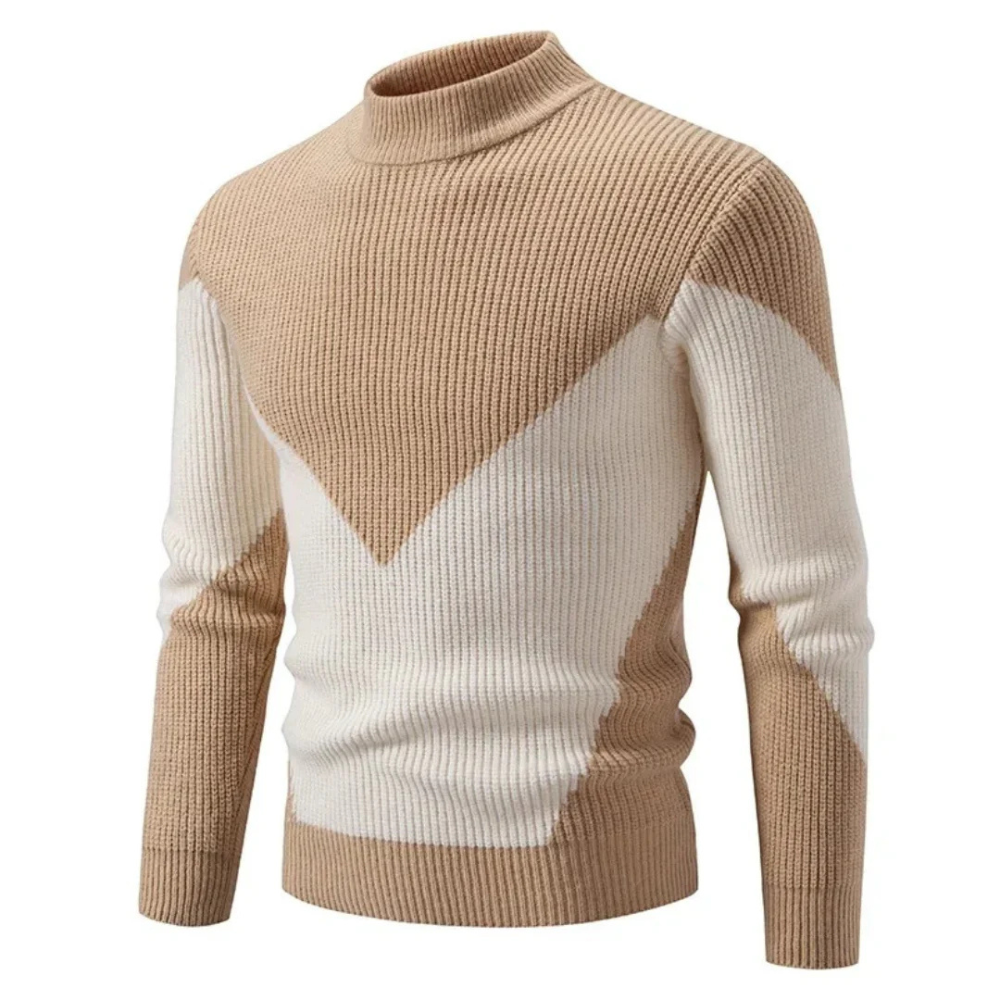 Men's Knitted Sweater Soft Cotton Blend