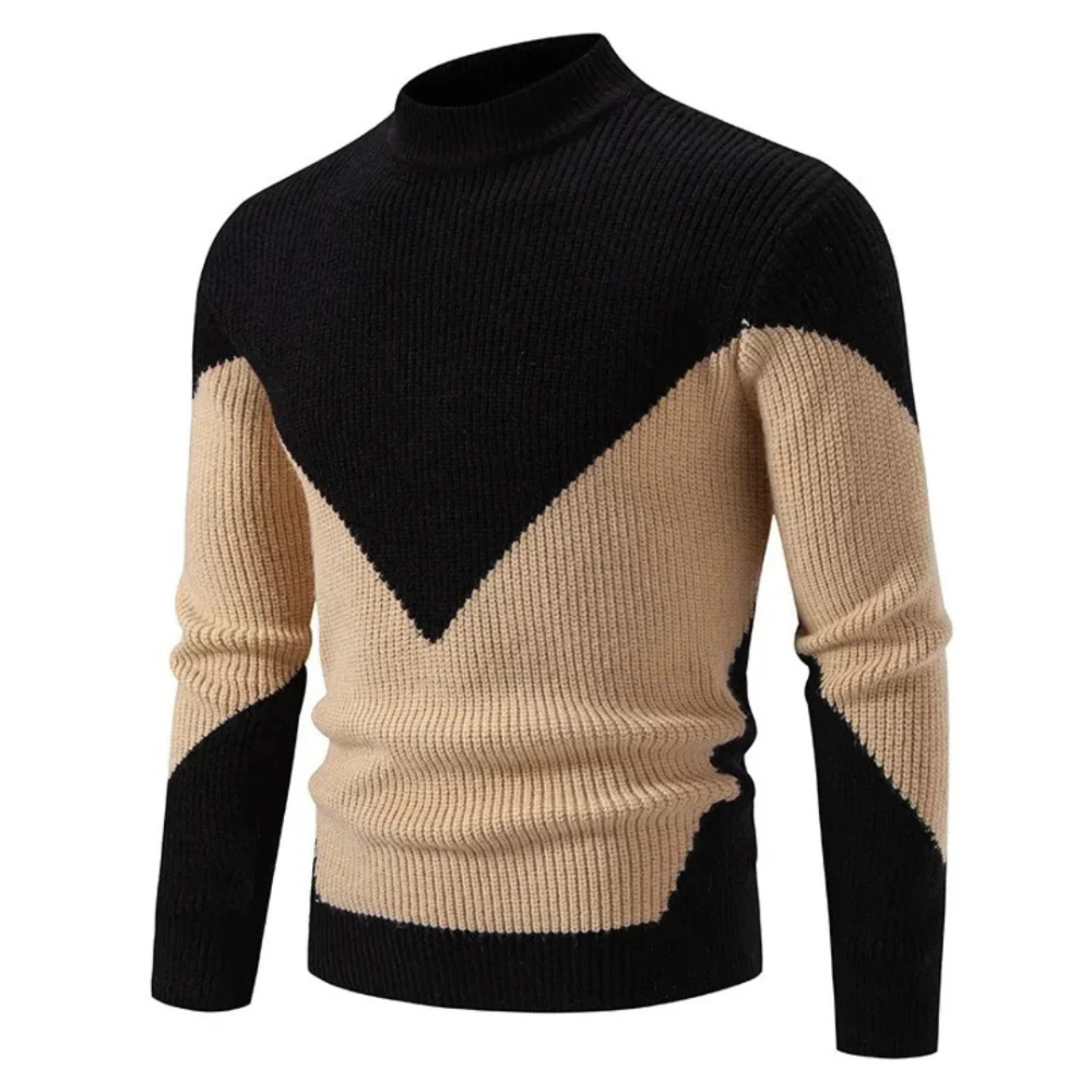 Men's Knitted Sweater Soft Cotton Blend