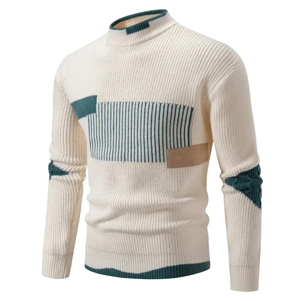 Men's Knitted Sweater Soft Cotton Blend