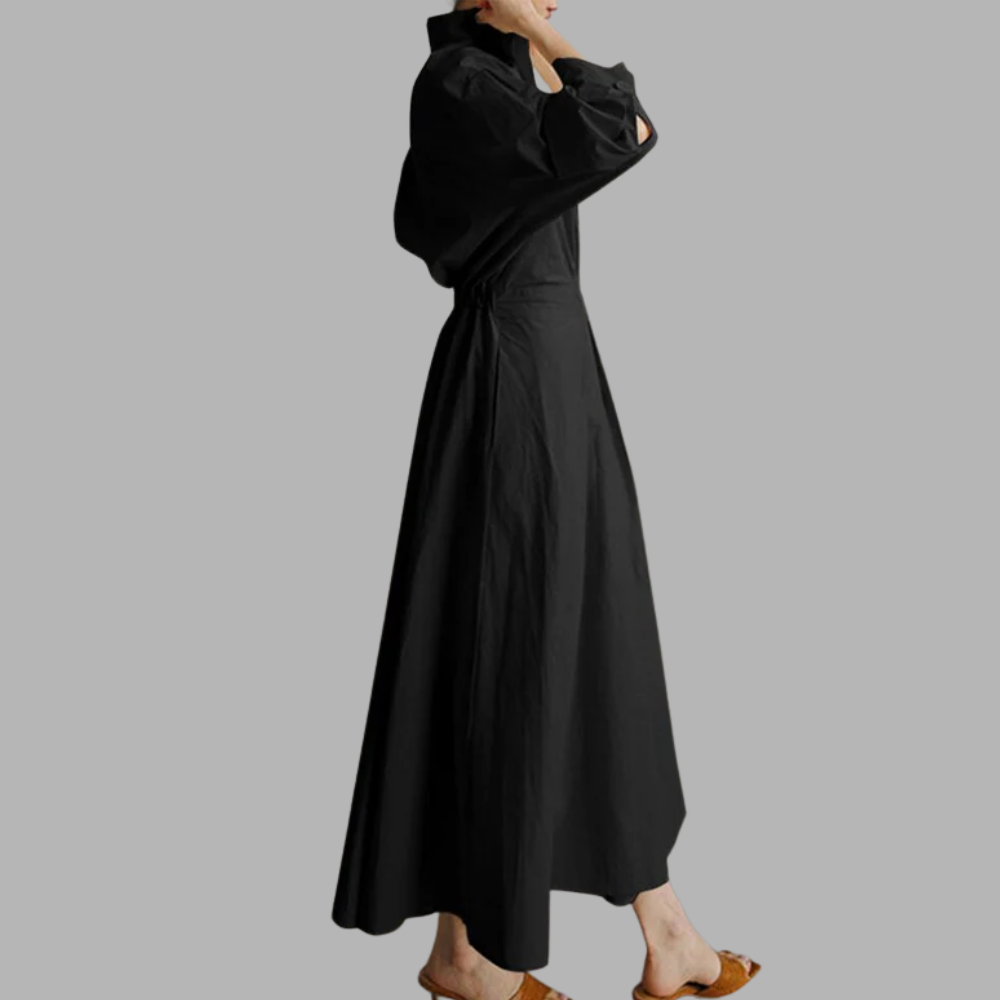 Long Sleeve Cotton Dress