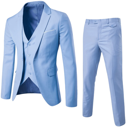 Luxurious 3-Piece Men's Suit