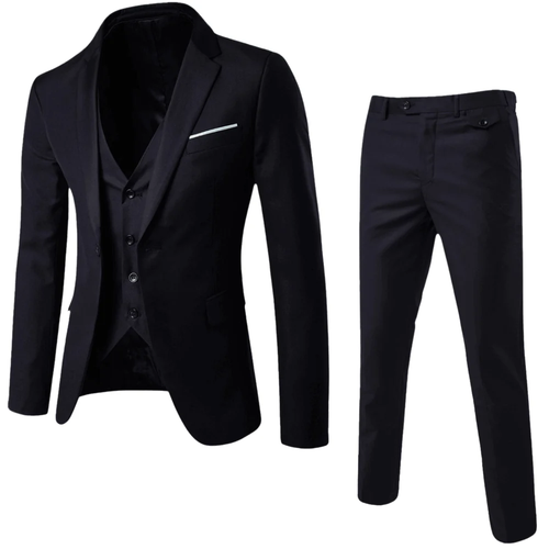 Luxurious 3-Piece Men's Suit