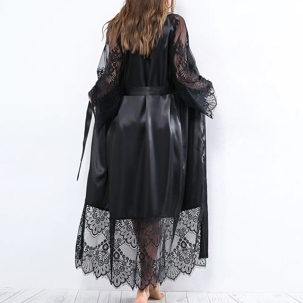 Maxi Lace Night Robe