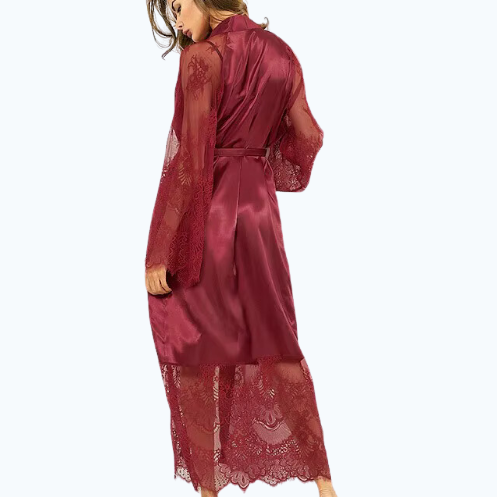 Maxi Lace Night Robe