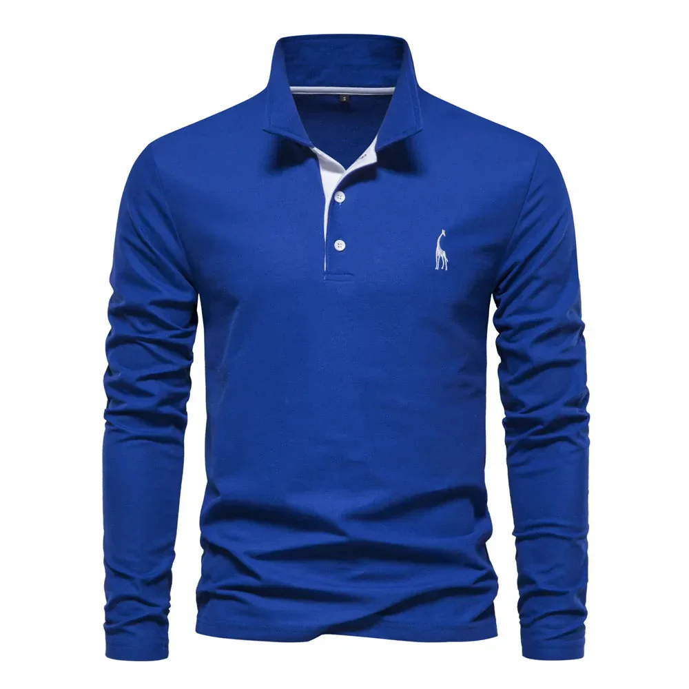 Men's Long Sleeve Polo Shirt