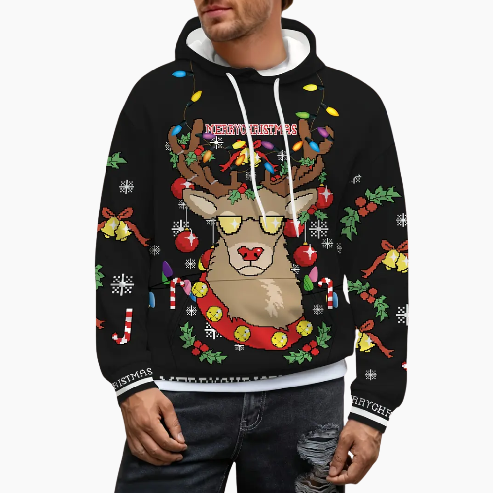 Men's Trendy Christmas Hoodie