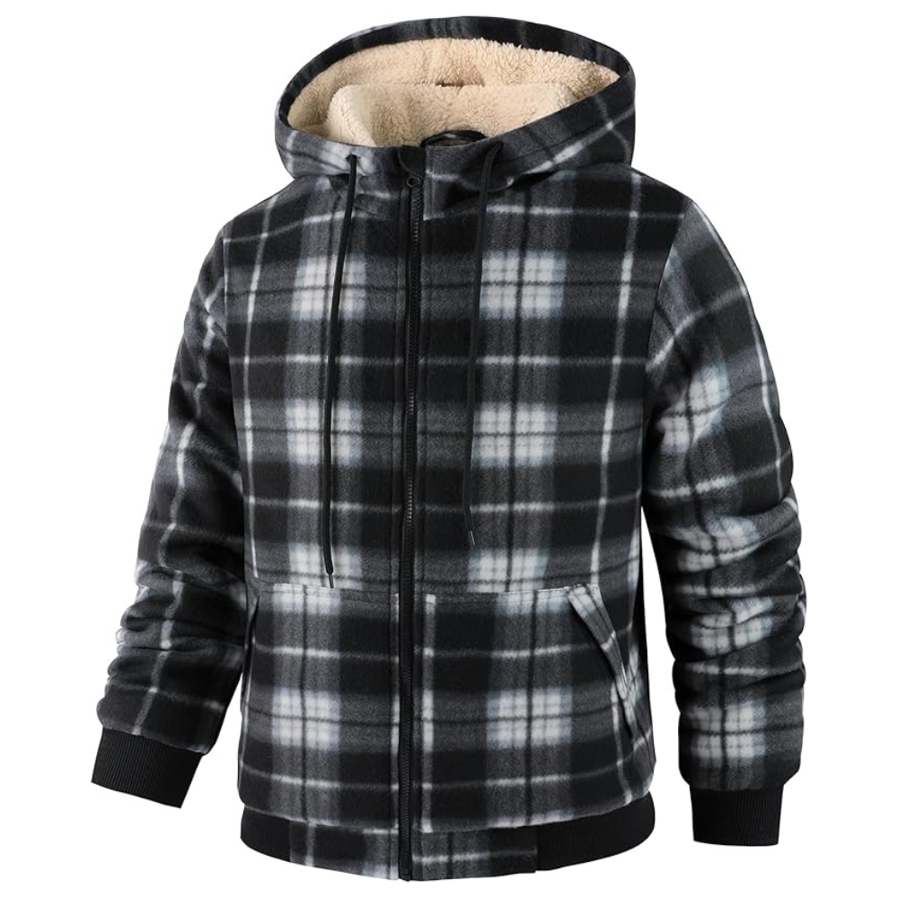 Men's Winter Warm Fleece-lined Jacket