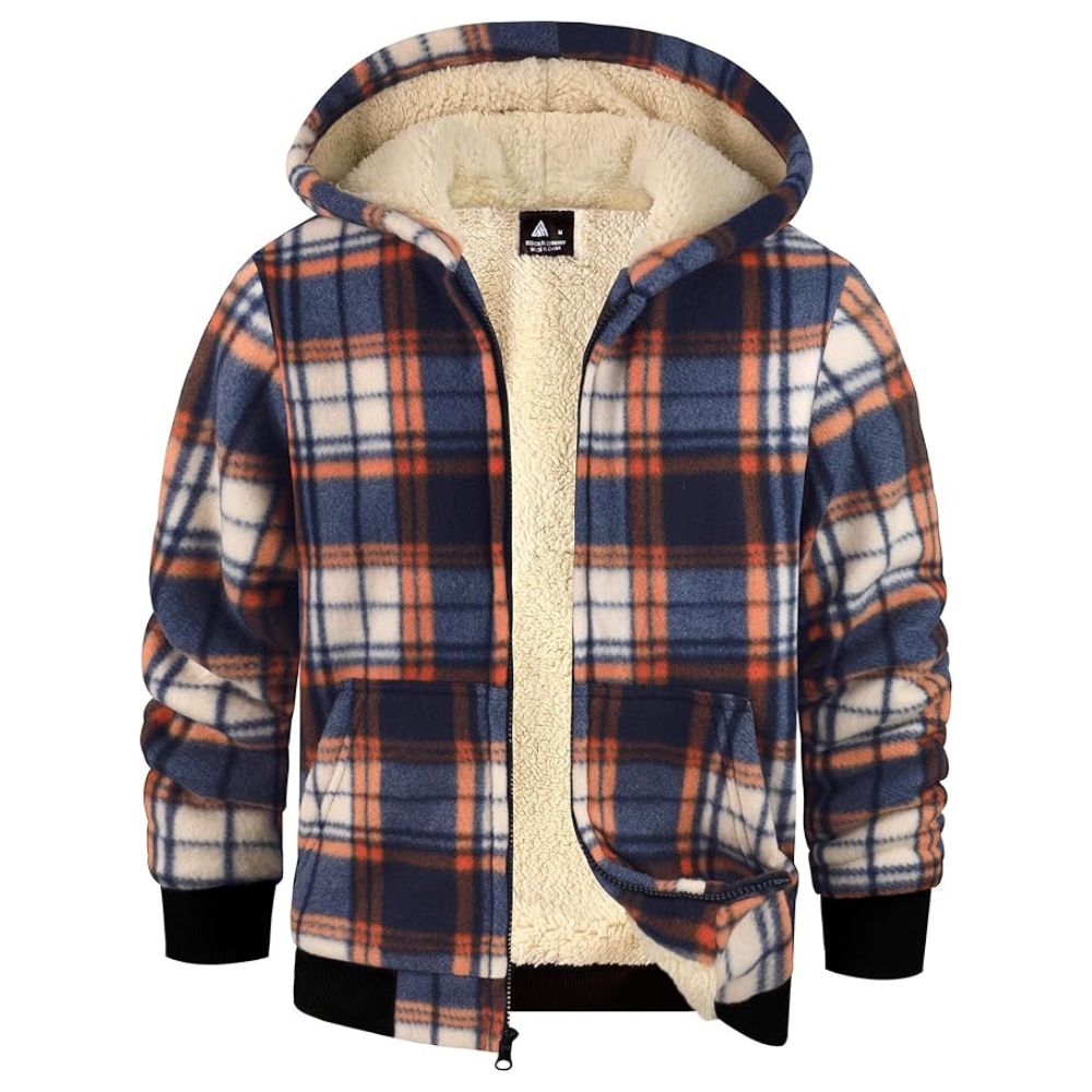 Men's Winter Warm Fleece-lined Jacket