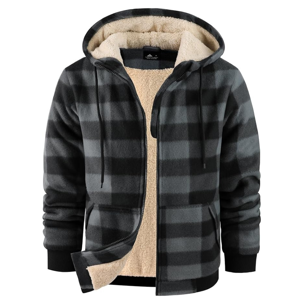 Men's Winter Warm Fleece-lined Jacket