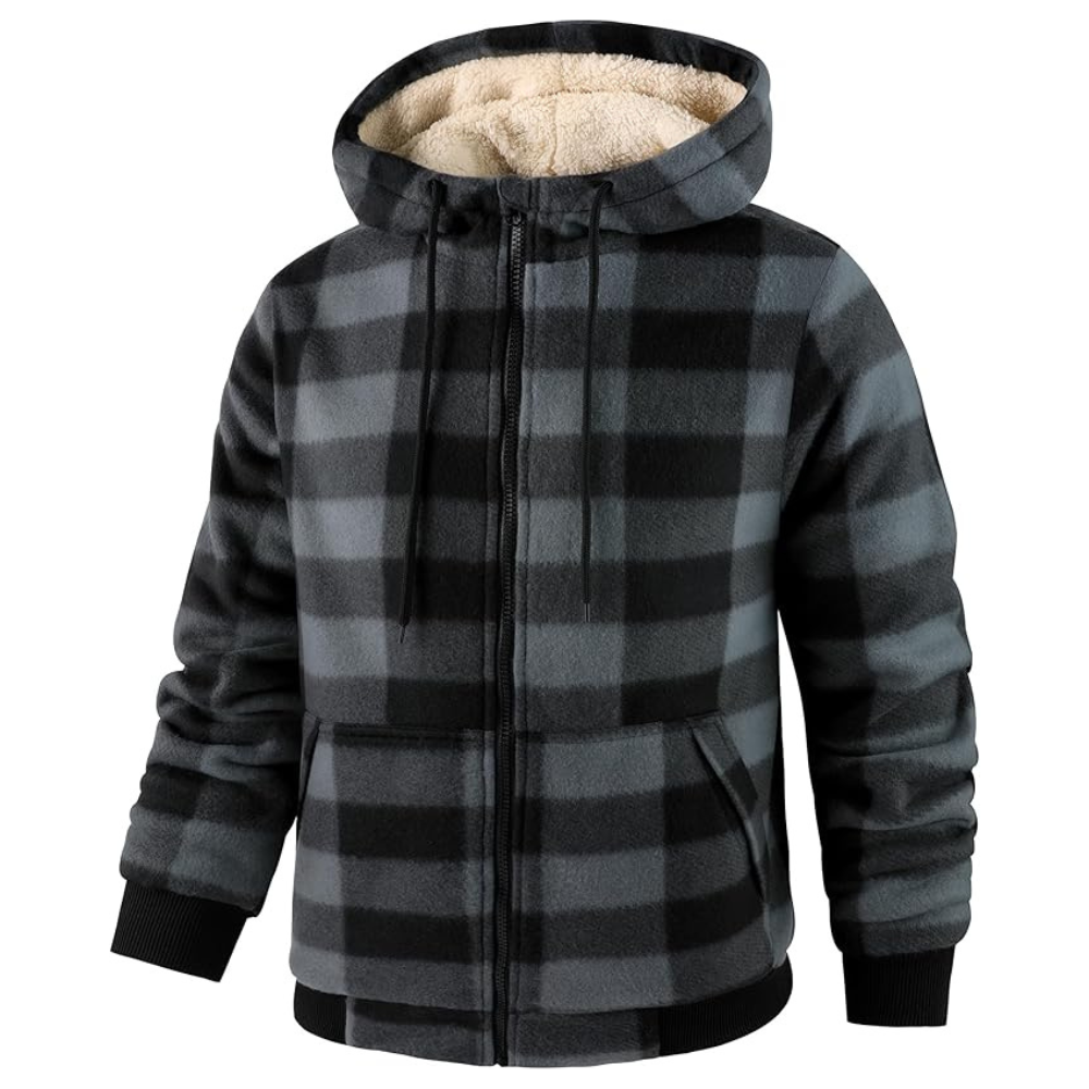 Men's Winter Warm Fleece-lined Jacket