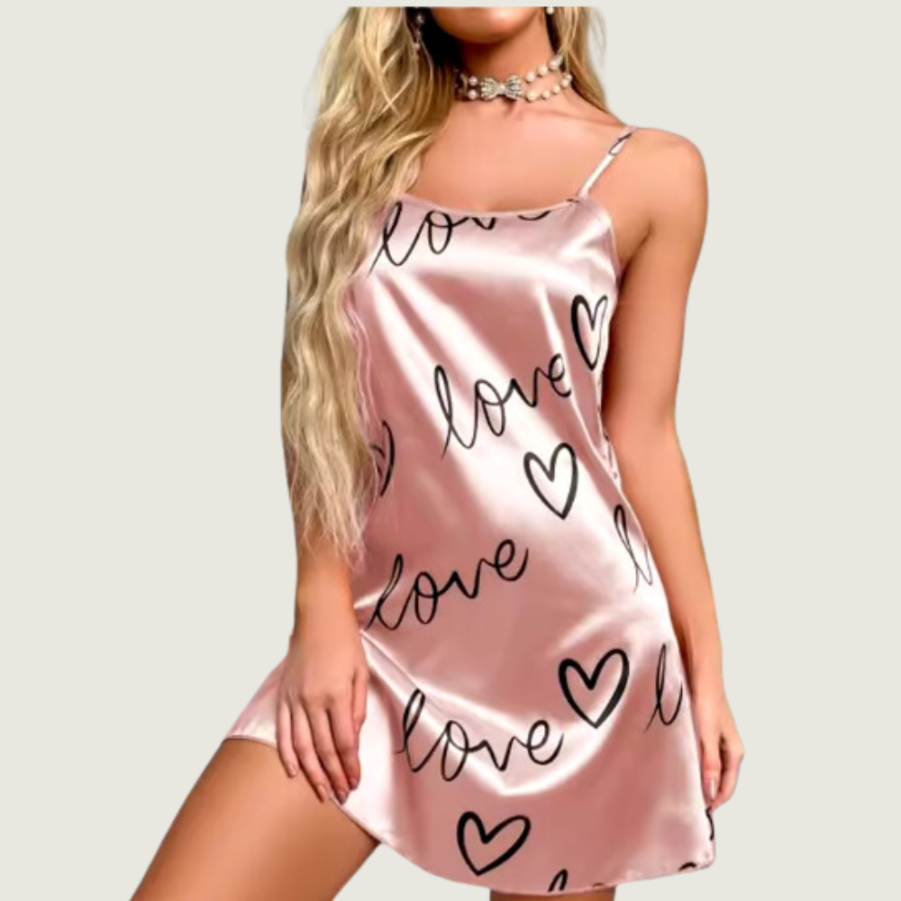 Mini Slip Hearts Night Dress