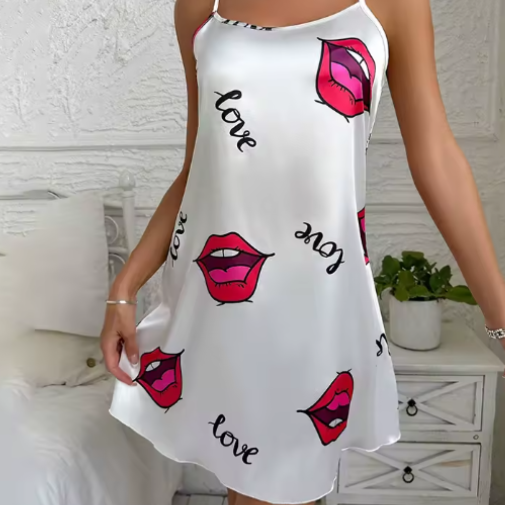 Mini Slip Hearts Night Dress