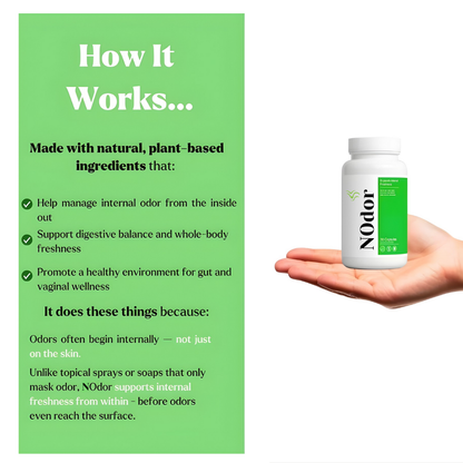 NOdor - Internal Deodorant Capsules