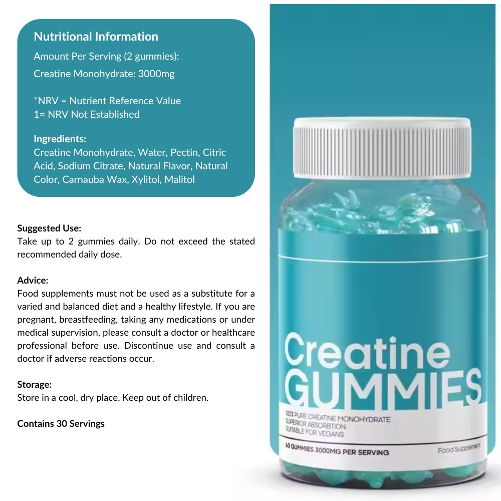 PowerChews Creatine Gummies