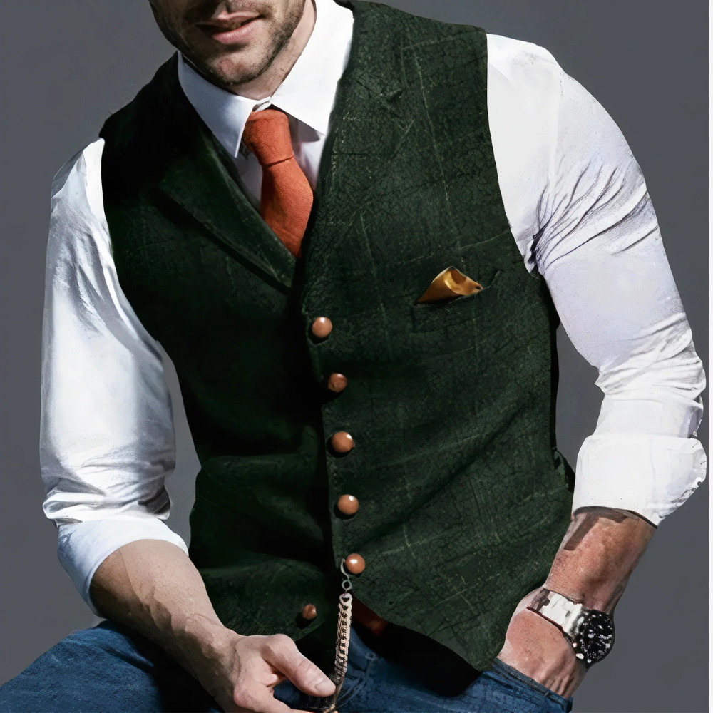 Plaid Vest for Men