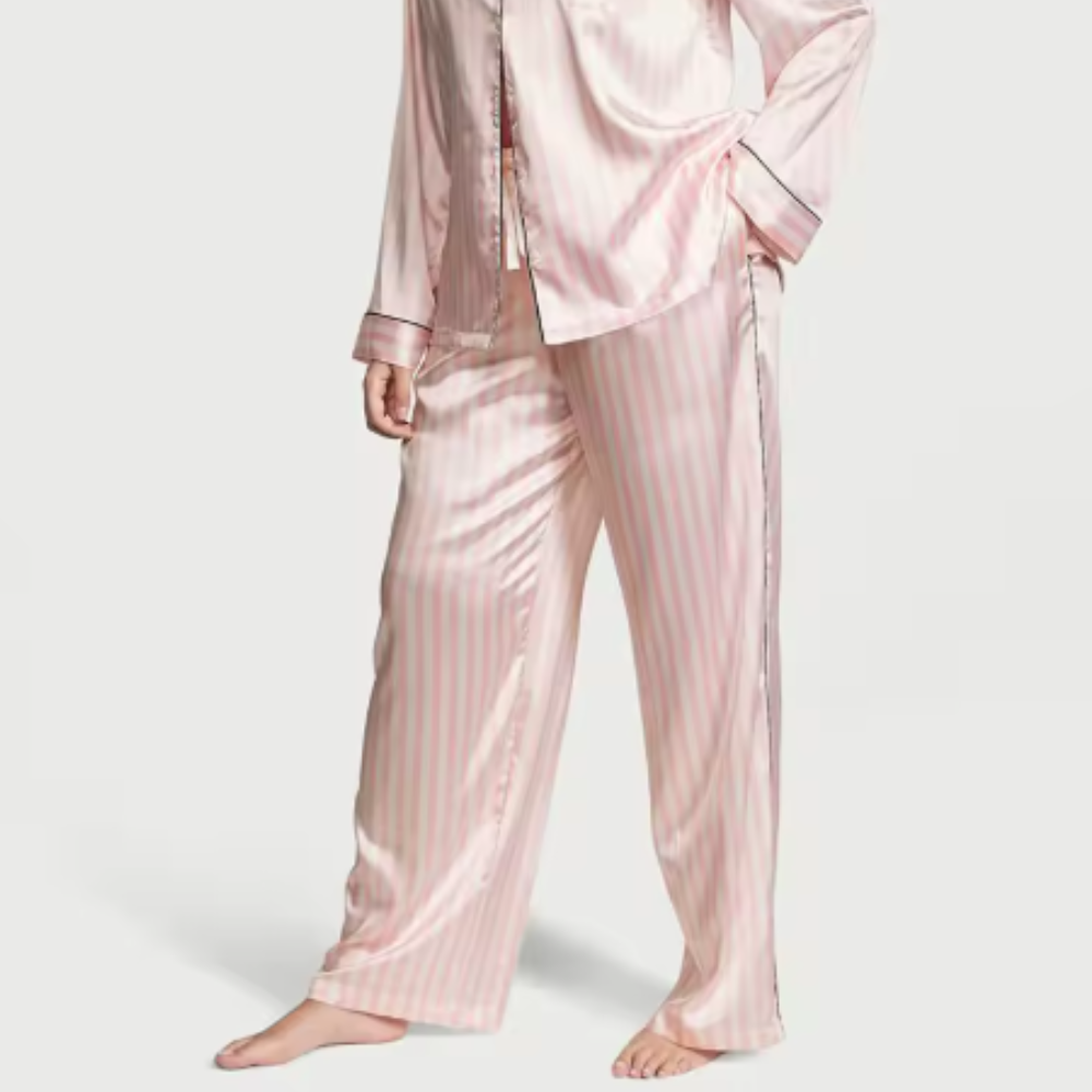 Print Loungewear Silk Set