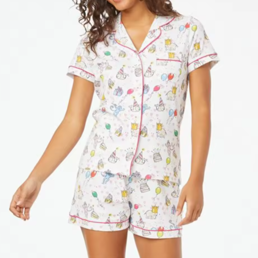 Party Print PJ Set