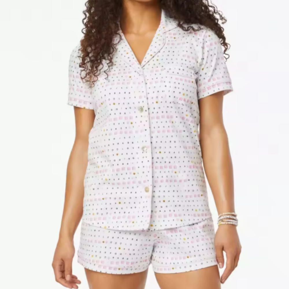 Printed PJ Set