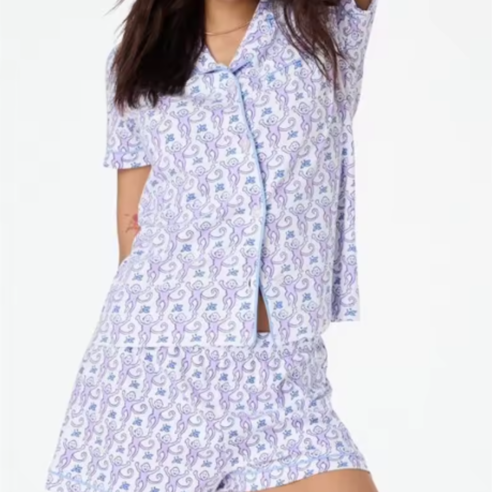 Printed PJ Set