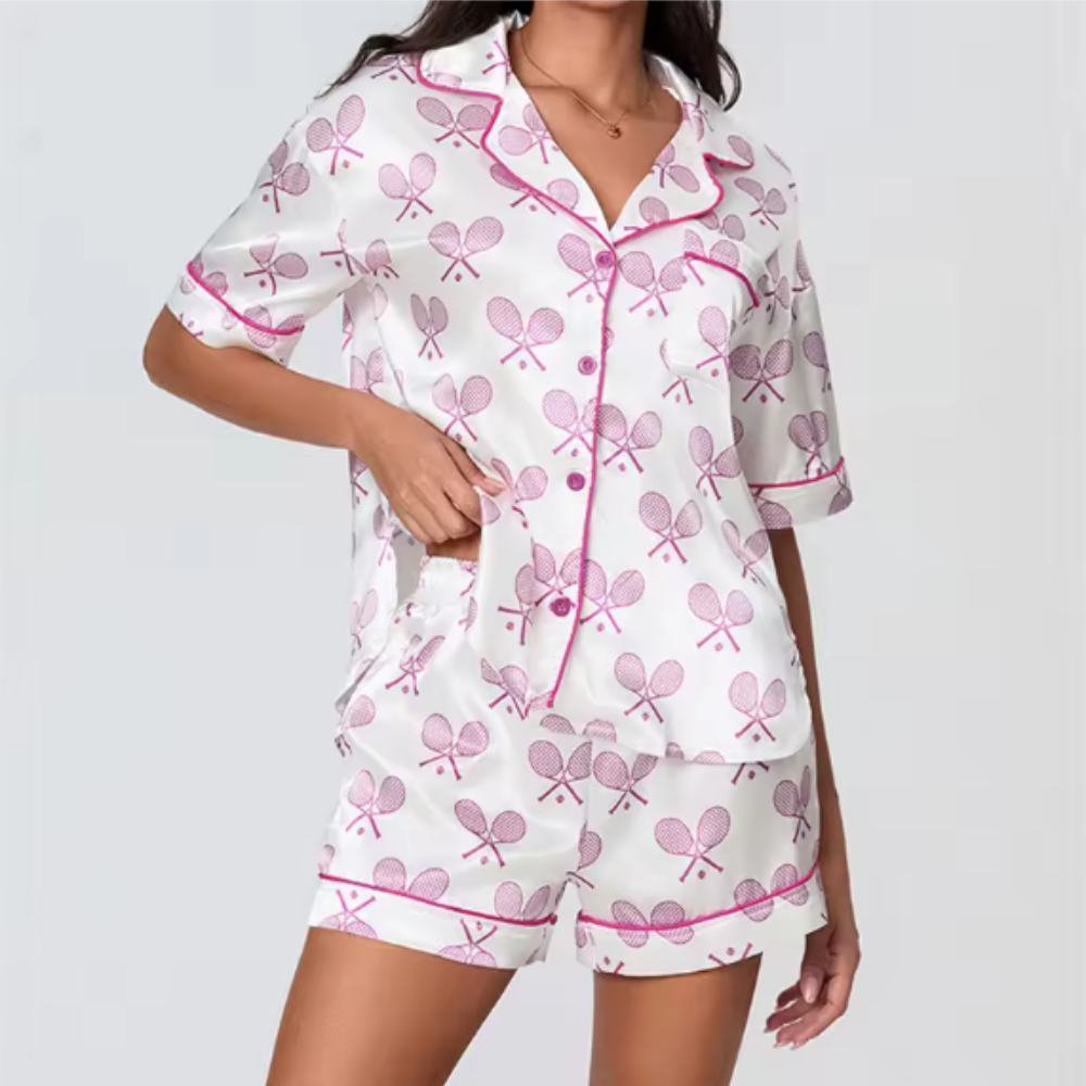 Printed PJ Set