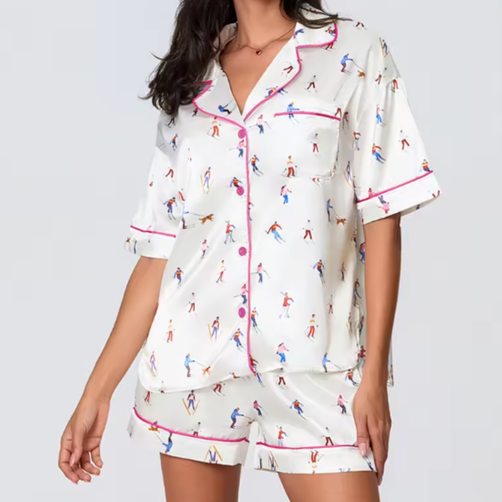 Printed PJ Set