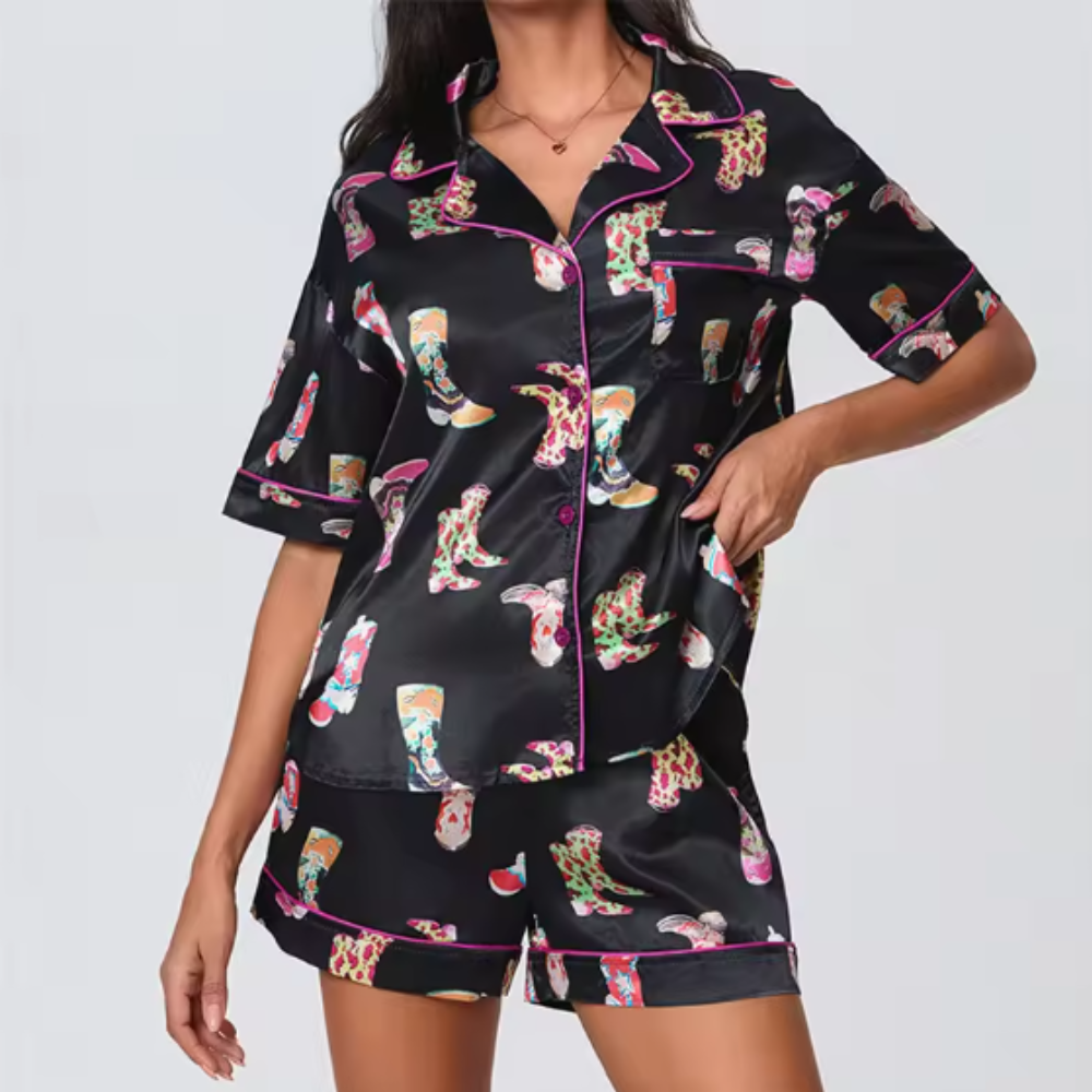 Printed PJ Set