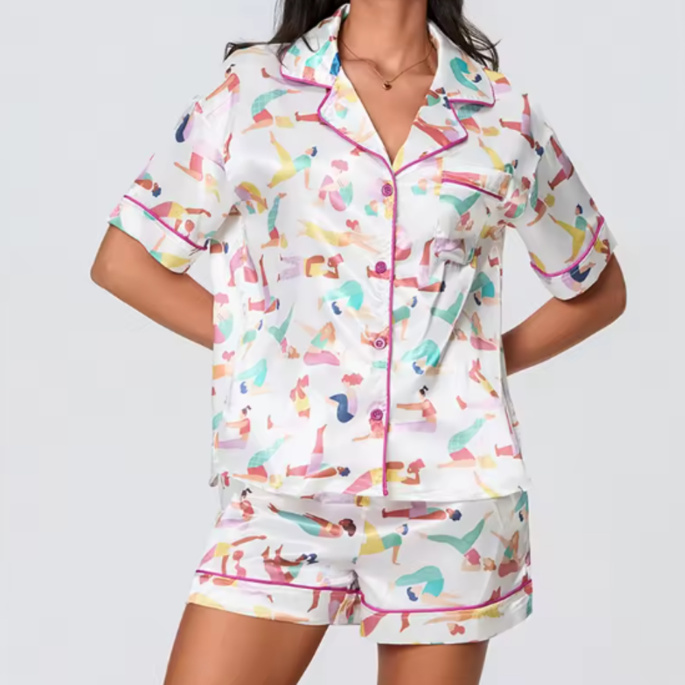 Printed PJ Set