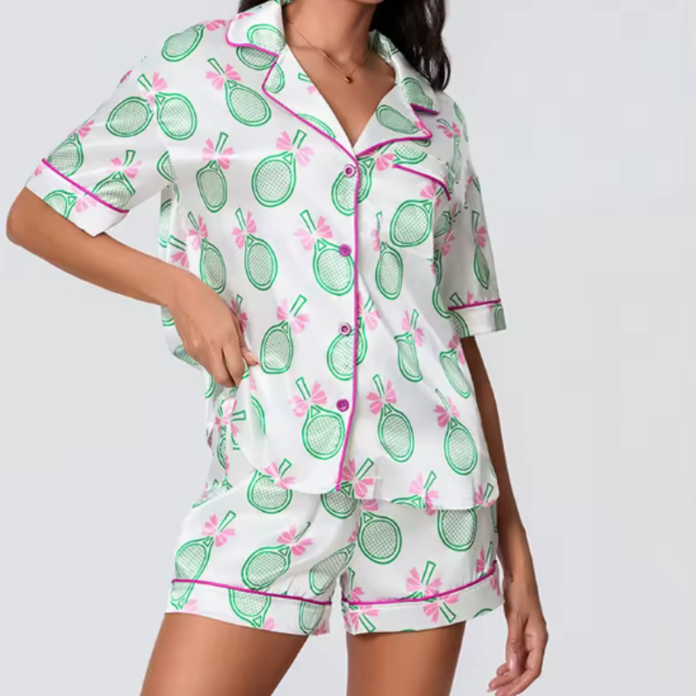 Printed PJ Set