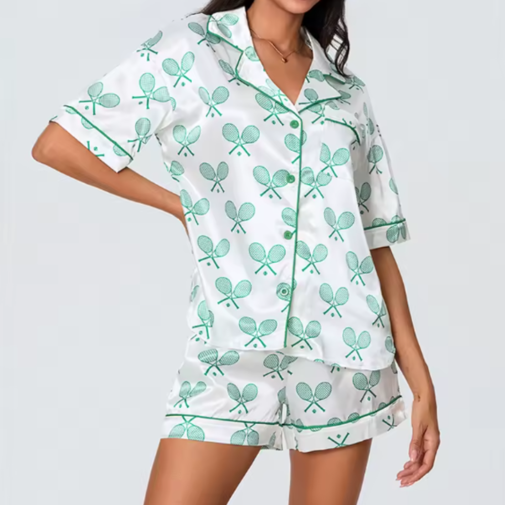 Printed PJ Set