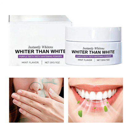 Purple Teeth Whitening Powder