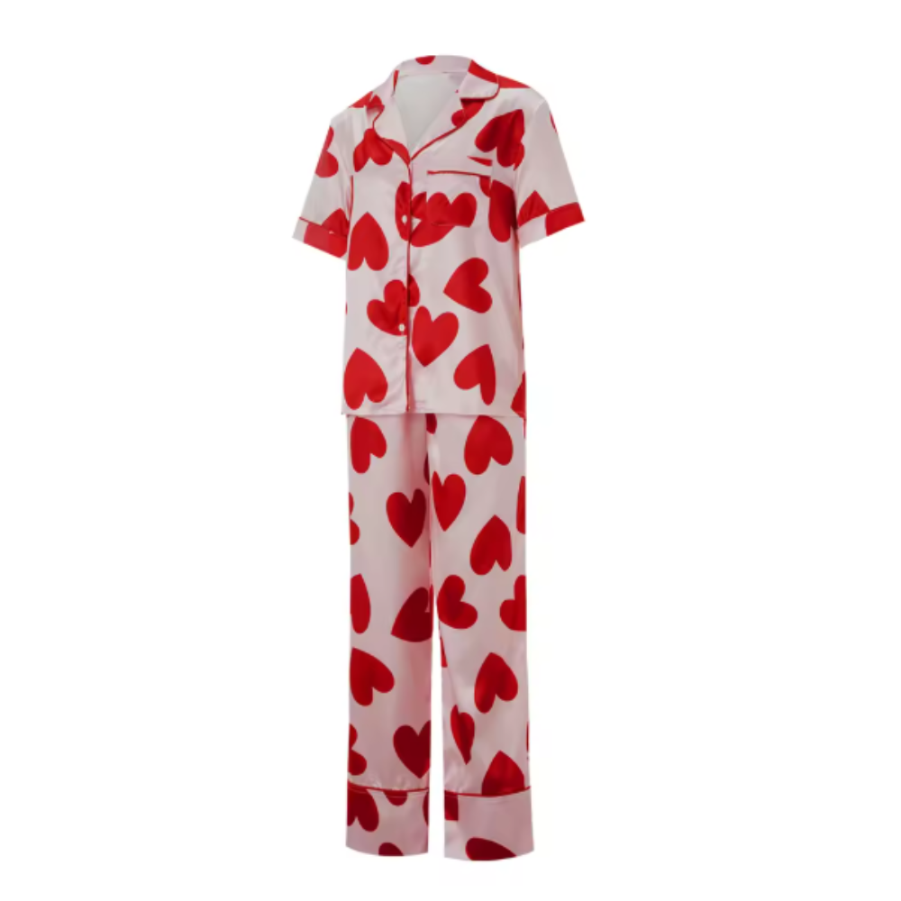 Red Hearts PJ Set