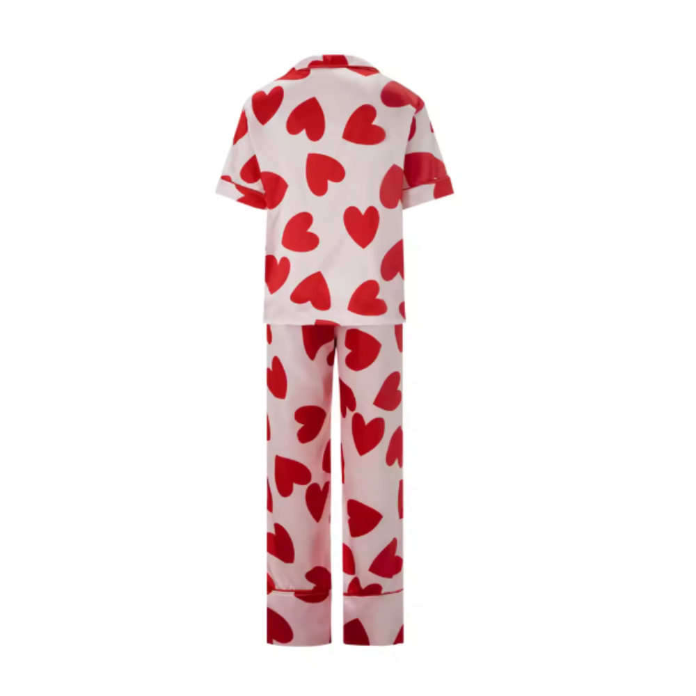 Red Hearts PJ Set