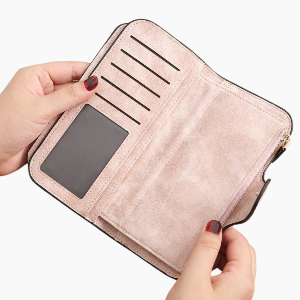 Retro Glamorous Multiple Slots Women Wallets