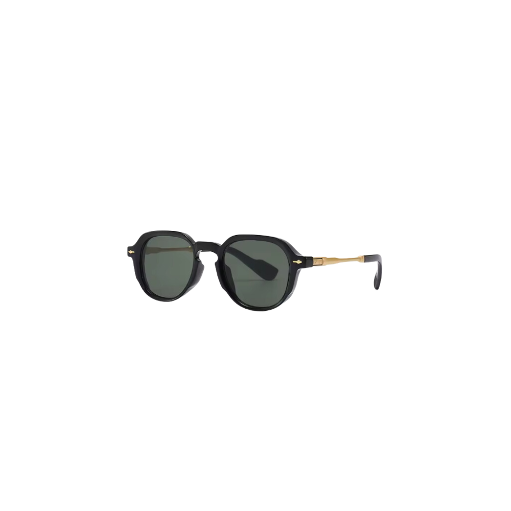 Retro Round Frame Sunglasses