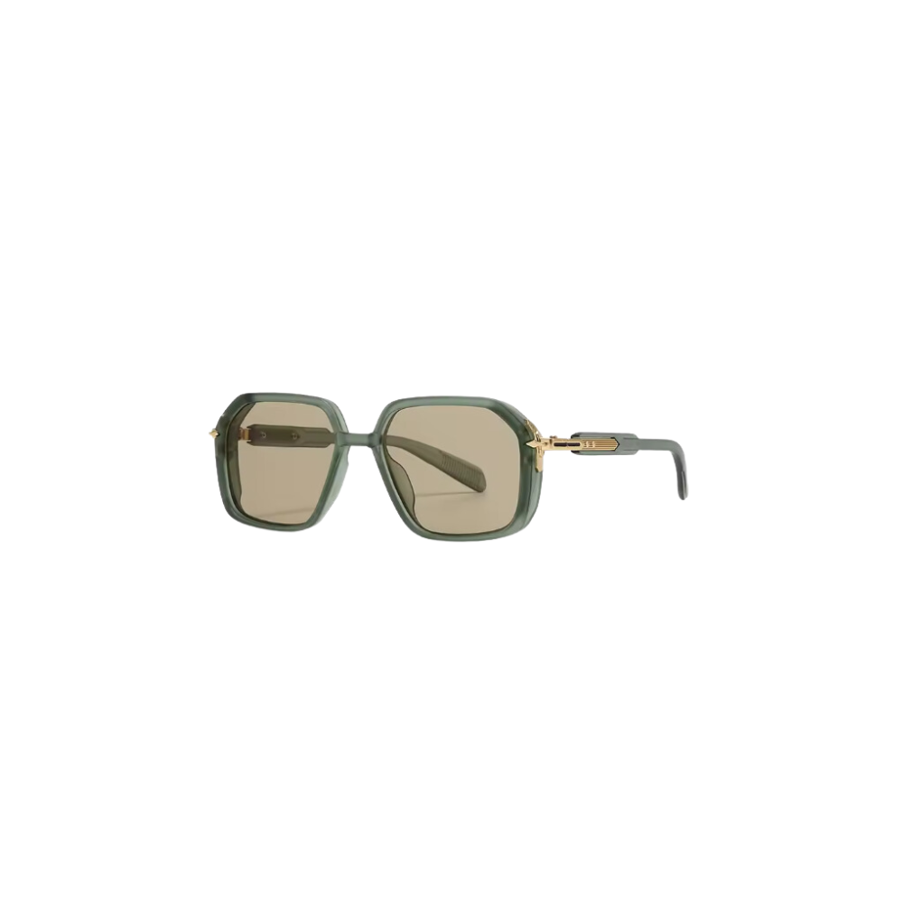 Retro Square Aviator Sunglasses